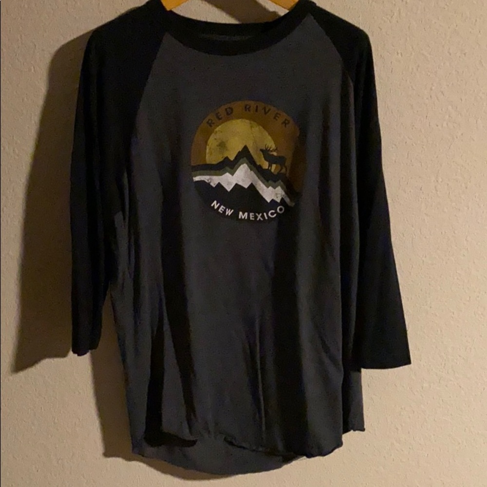 NEW MEXICO Large 3/4 sleeve shirt